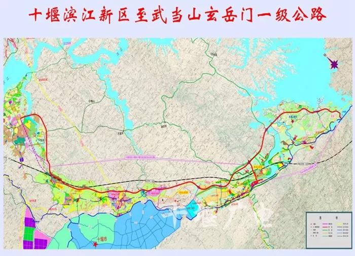 十堰公路十堰快速通道一级路建设又有了重大新进展