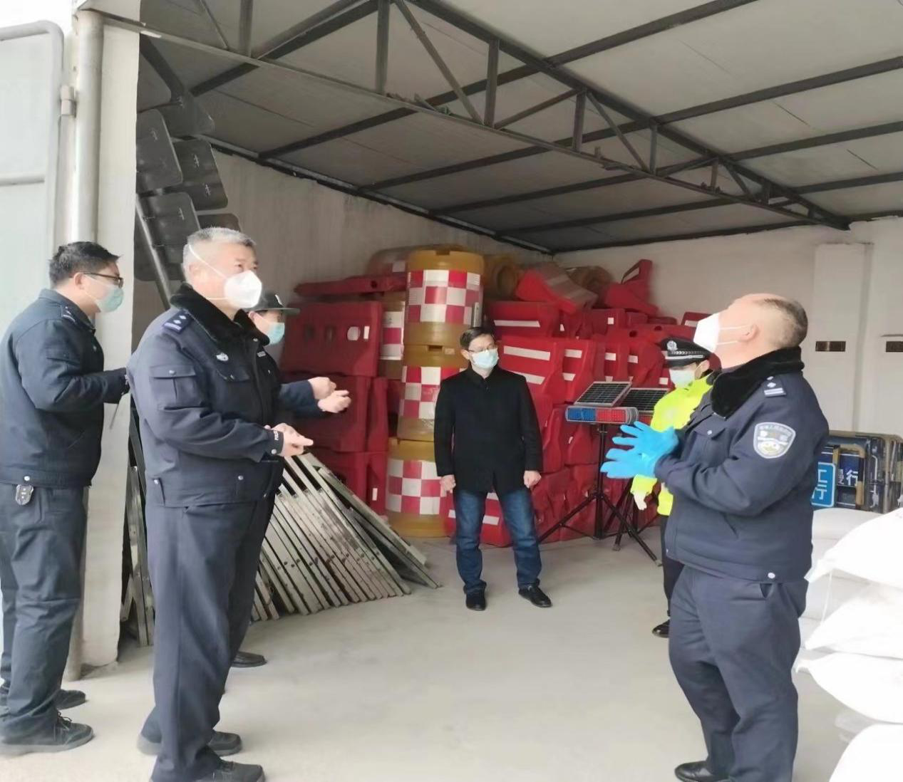 襄阳公路：枣阳市多部门联合检查公路应急抢险中心应急物资储备 湖北省交通运输厅公路管理局 