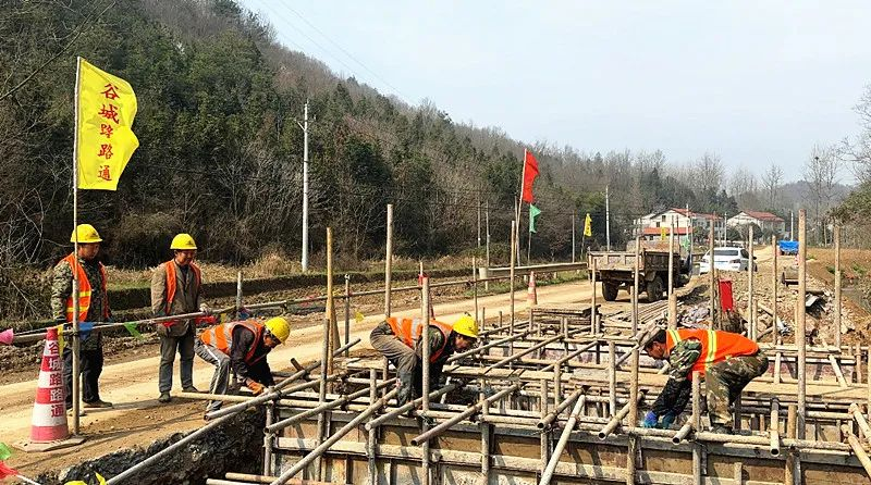 襄阳公路368省道谷城县庙滩至盛康段改扩建工程加速推进